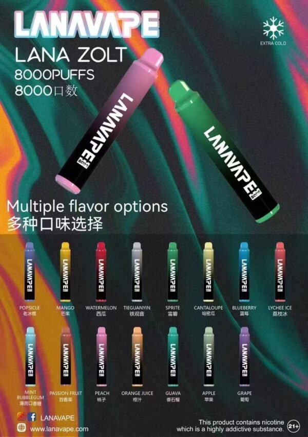 LANA ZOLT 一次性8000口  拆單另外寄